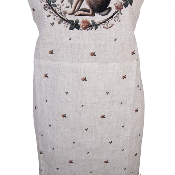 Kochschürze Hase & Rosen Grün