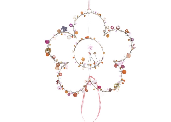 Perlen Deko Blume Marigold - large