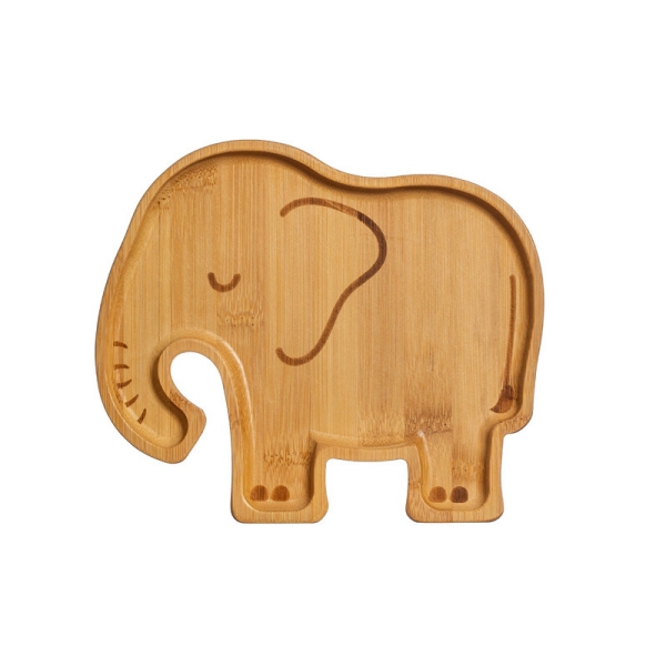 Bambusteller Elefant