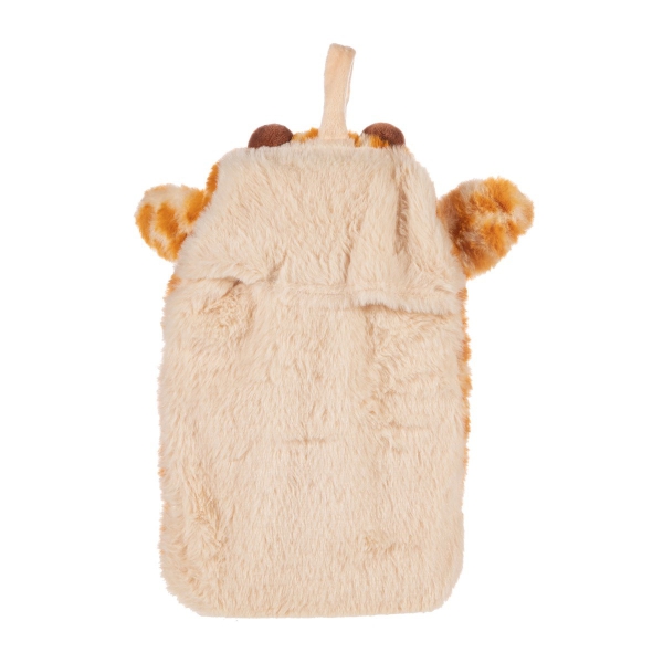 Wärmflasche mit Giraffe Bezug