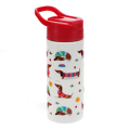 Trinkflasche Sausage Dog mit Druckknopfdeckel