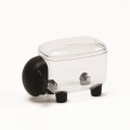 Behälter Schaf Schwarz-Transparent