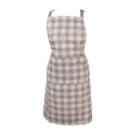 Schürze Hearts Beige-Grau