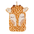 Wärmflasche mit Giraffe Bezug