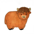 Teppich Highland Cow